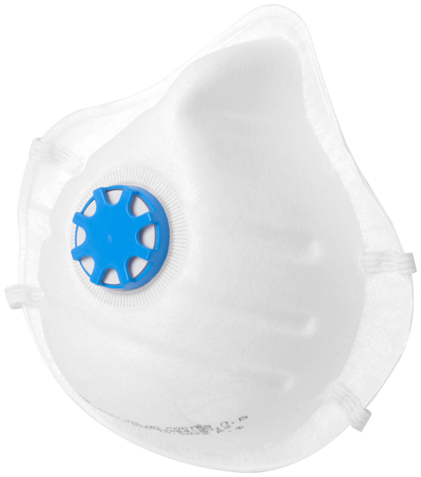 Полумаска фильтрующая, FFP1, формованная, 3-х слойная, с клапаном (12295)