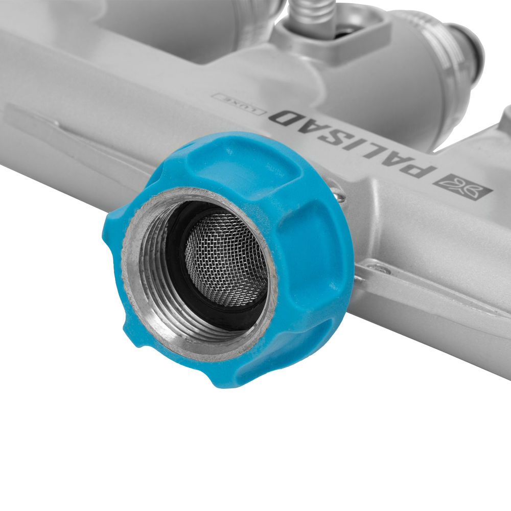 Разветвитель четырехканальный, с внутренней резьбой 3/4, алюминий, LUXE Palisad (65833)