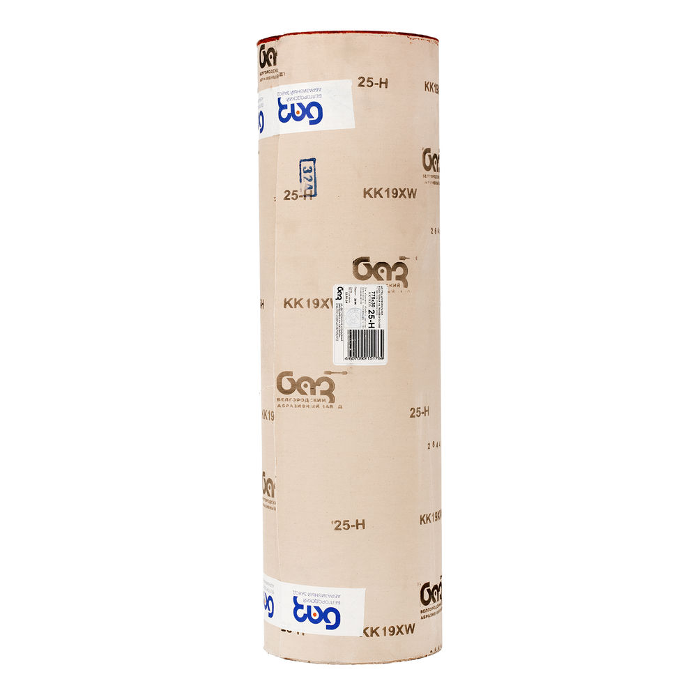 Шкурка на тканевой основе, зернистость № 25, 775 мм х 30 м, БАЗ (75227)