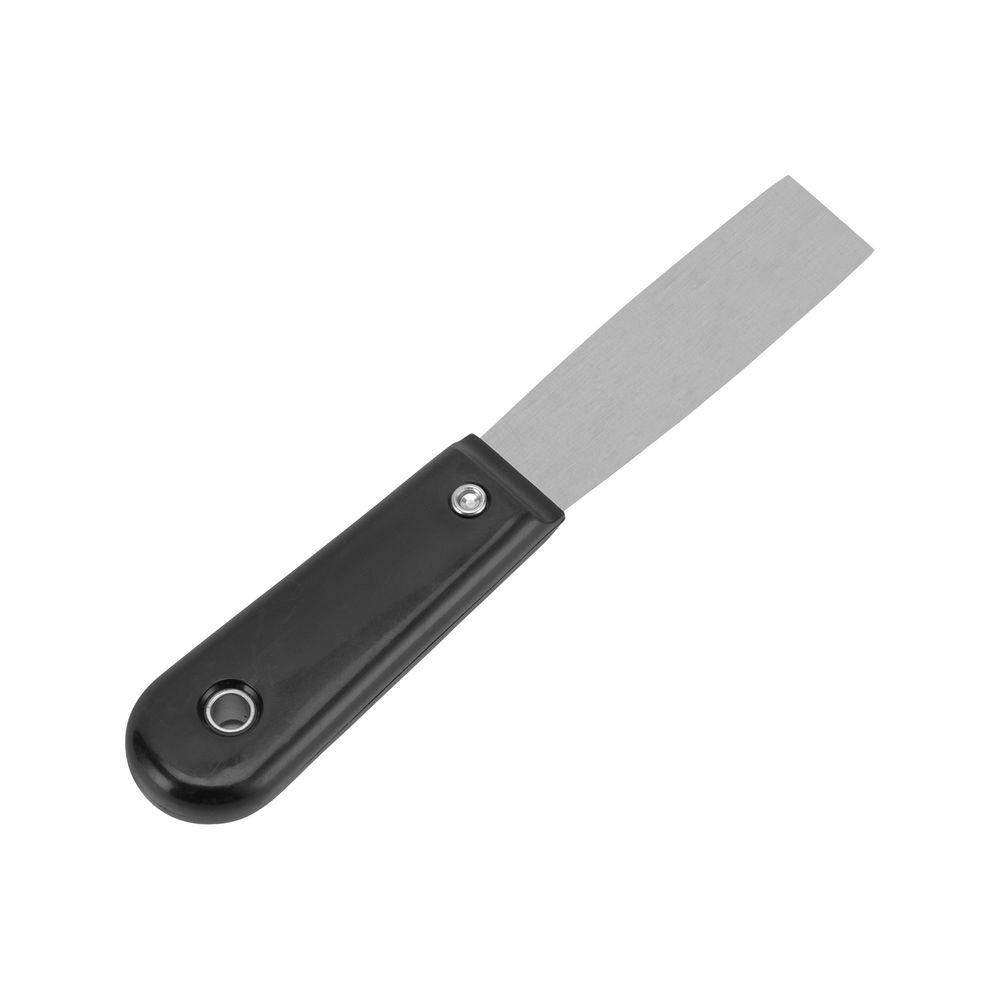 Шпательная лопатка стальная, 25 мм, полированная, пластмассовая ручка Sparta (852305)