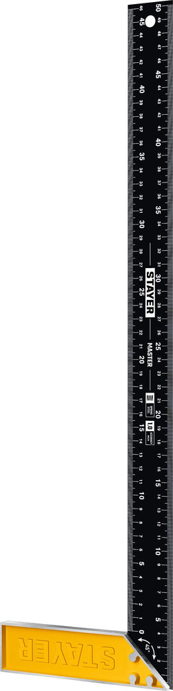 Угольник столярный 500 мм, со стальным полотном STAYER 3430-50