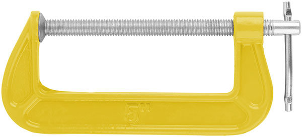 Струбцина тип G 125 мм (5) (59215)