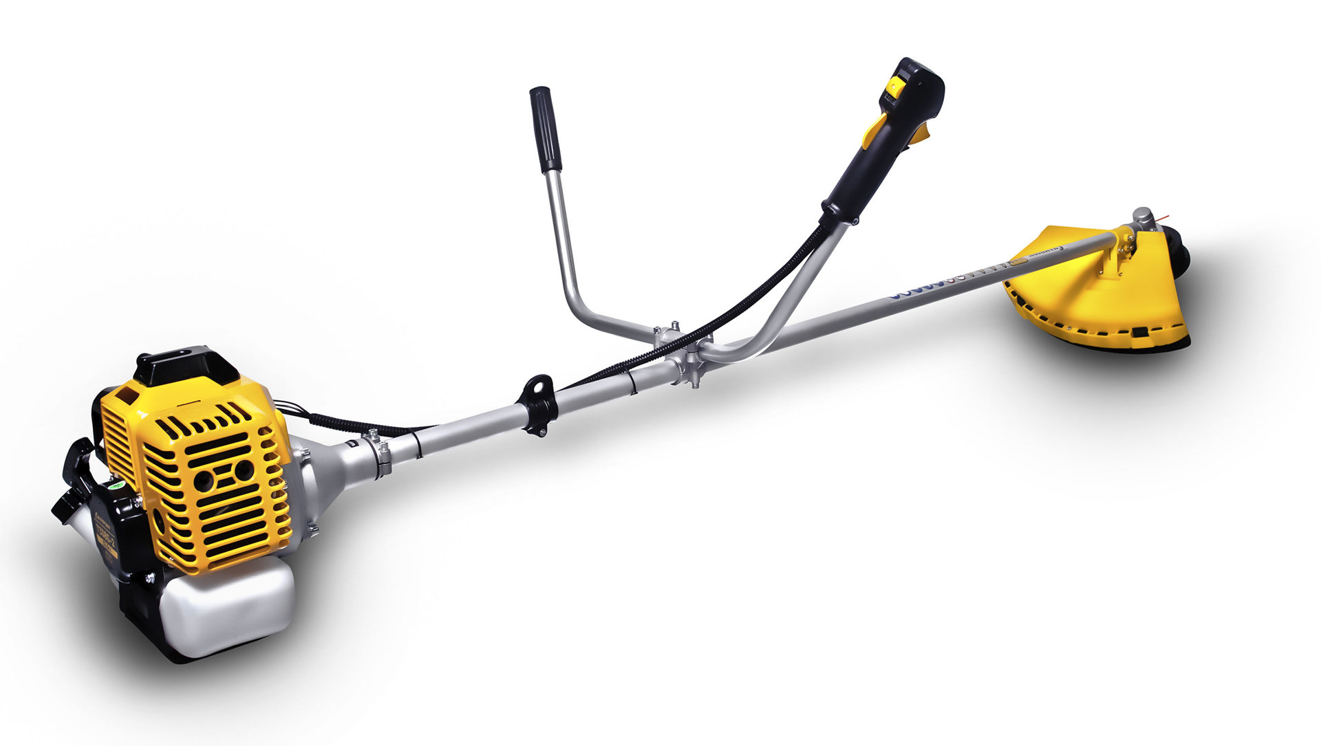 Триммер CHAMPION Т338S-2 неразъемн.прям. 0,9кВт 32,6см? 6,2кг HT21+40/255/25,4 U-ручка