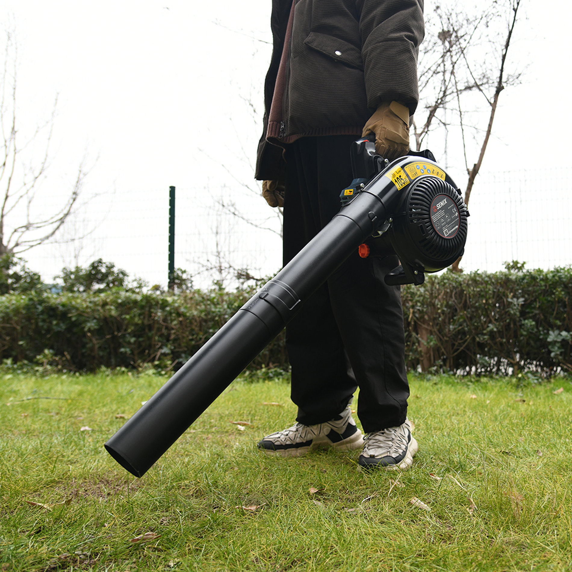 Воздуходувка-садовый пылесос бензиновая ,31 см3, 4-х тактная BLV4QL-M-EU