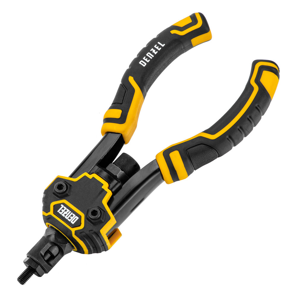 Заклепочник для резьбовых заклепок, двуручный, заклепки М3, М4, М5, М6, М8, М10, M12 Denzel (40501)