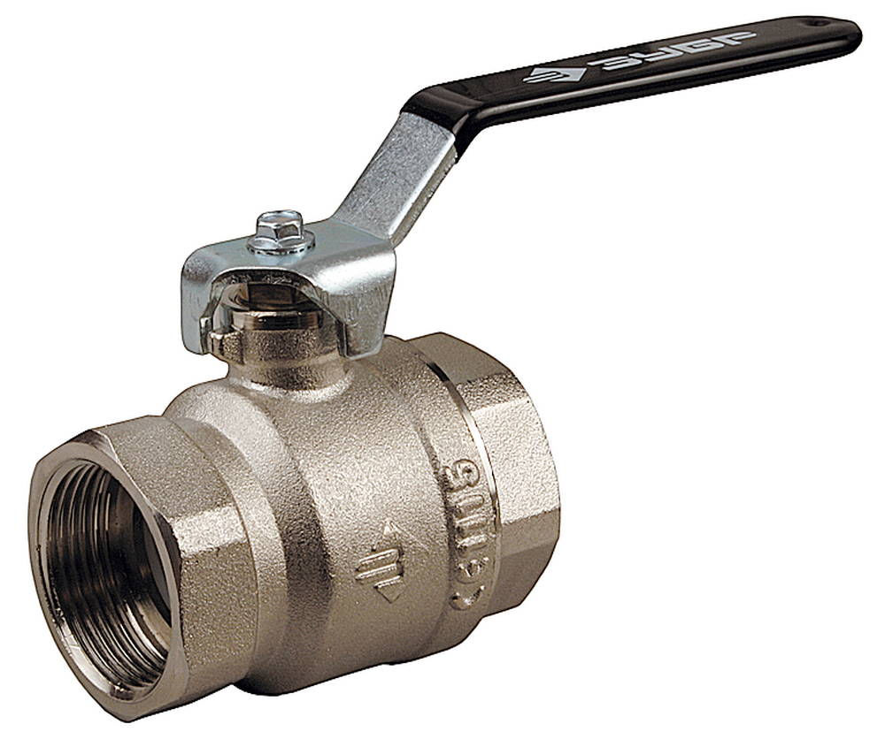 ЗУБР d 1 1/4?, ручка-рычаг, шаровой кран (4-51320-C-5/4)