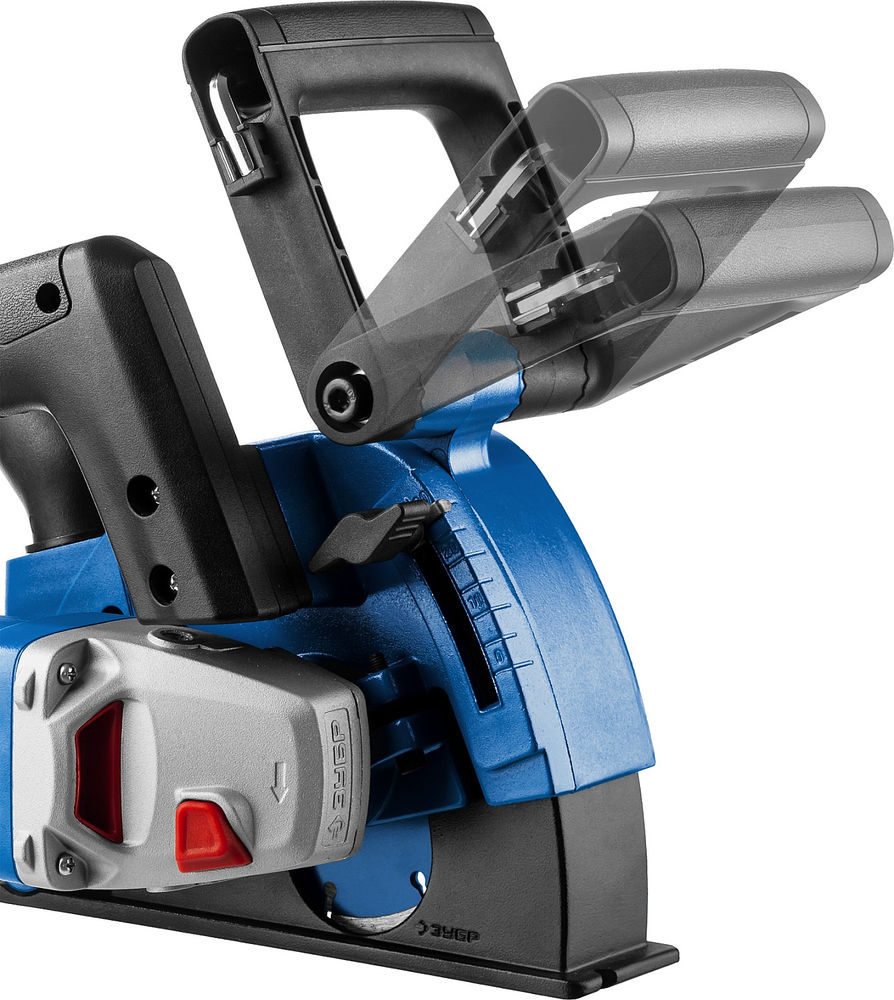 Штроборез (бороздодел) d 125 мм, 1400 Вт, ширина 30 мм ЗУБР Профессионал ЗШ-П30-1400 ПСТ