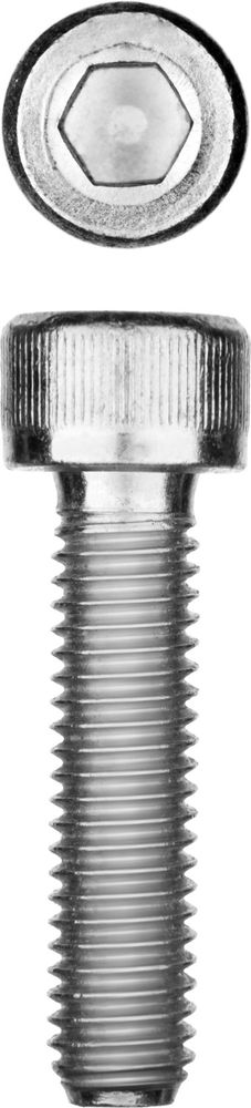 Винт с внутренним шестигранником М12?35 мм DIN 912 кл. пр. 8.8 цинк 5 кг Профессионал ЗУБР 30318-12-035