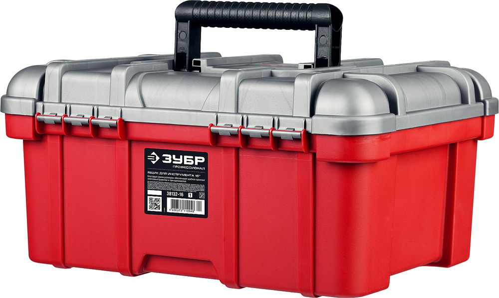 Ящик 419 х 327 х 205 мм 16 пластиковый для инструментов Профессионал ЗУБР ИСТРА-16 38132-16