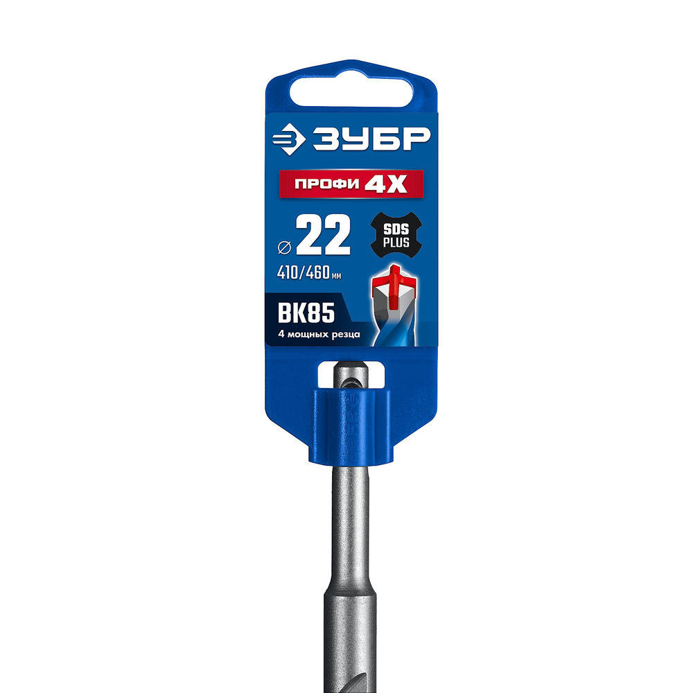 Бур SDS-plus 22 х 460 мм ПРОФИ-4Х ЗУБР 29313-460-22