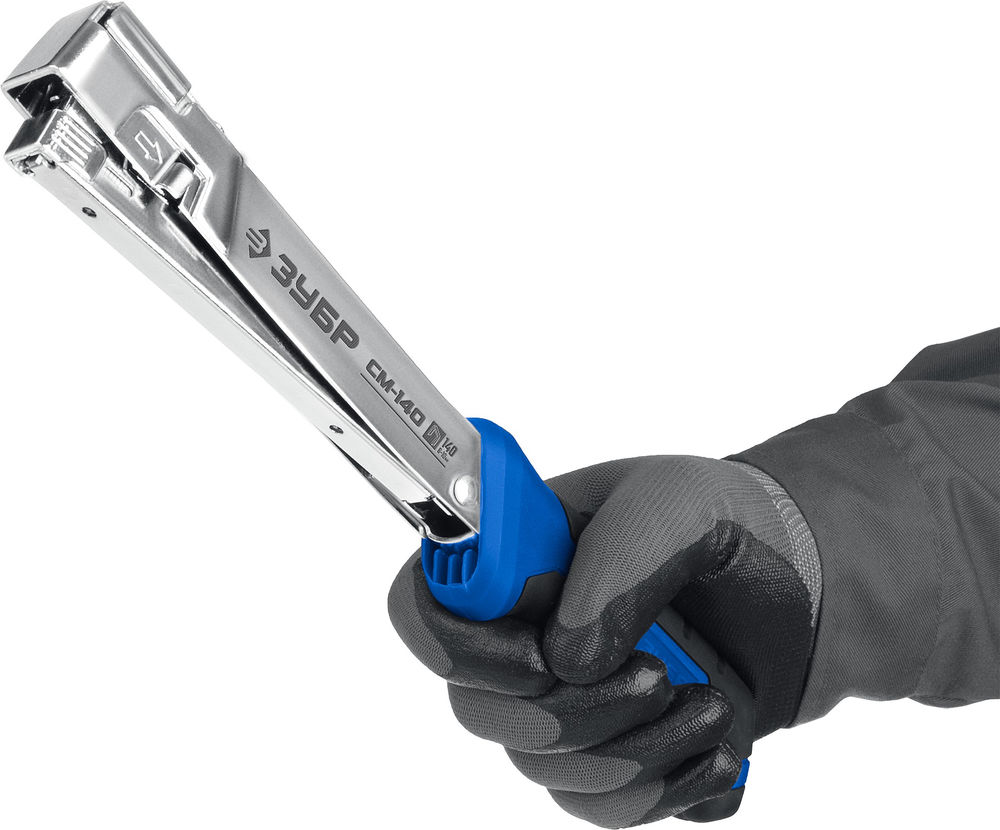 Скобозабиватель высокоскоростной стальной тип 140 (G/11/57) 20GA, 6–10 мм СМ-140 ЗУБР 31542