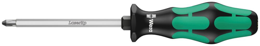 Отвёртка крестовая PH 2 x 100 мм с шестигранным стержнем серия 350 SK PH Wera WE-008752