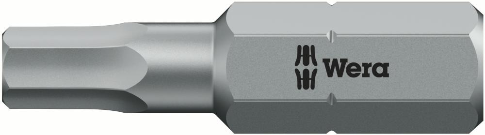 Бита с внешним шестигранником 8 x 25 мм 1/4 C6.3 Hex-Plus серия 840/1 Z Wera WE-056335