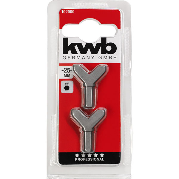 Бита для заворачивания крючков kwb 2шт (1020-00)