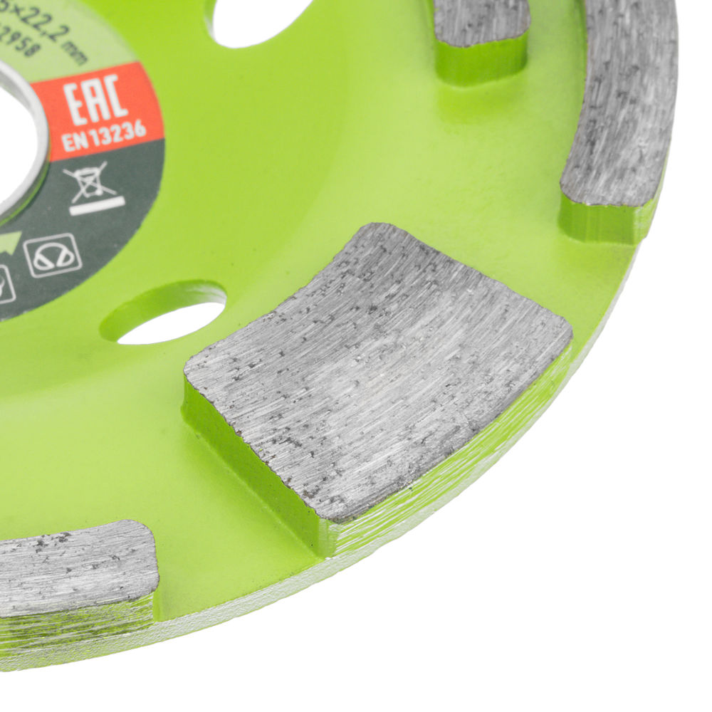 Чашка алмазная зачистная 125 мм, комбинированная Сибртех (72958)