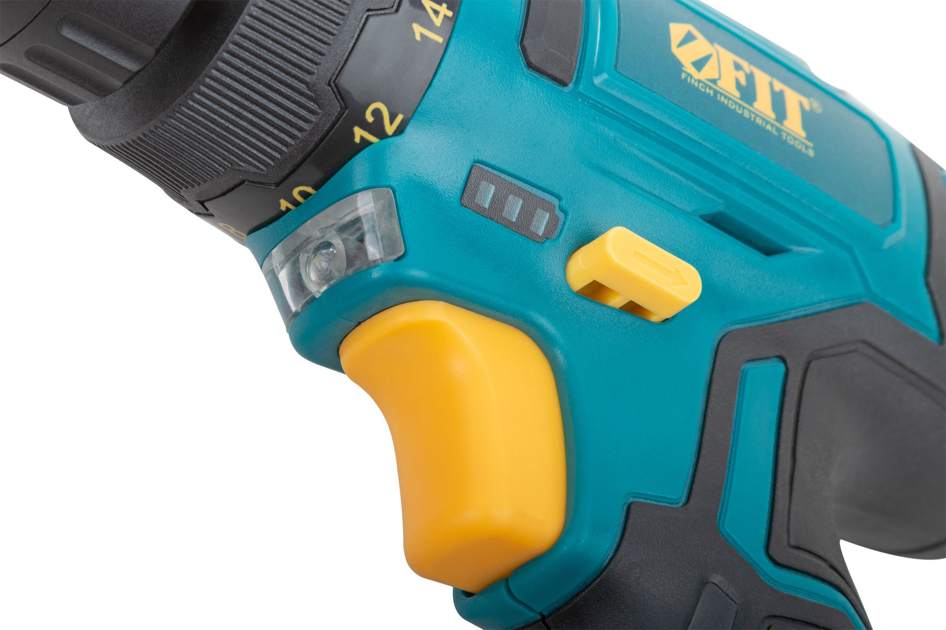 Дрель-Шуруповерт акк. 14,4 В; 0-400/1450 об/мин; 23 Нм; 1 (Li-Ion) 1,3 Ач; 1,5 ч.; рез. накл.; коробка (80187)