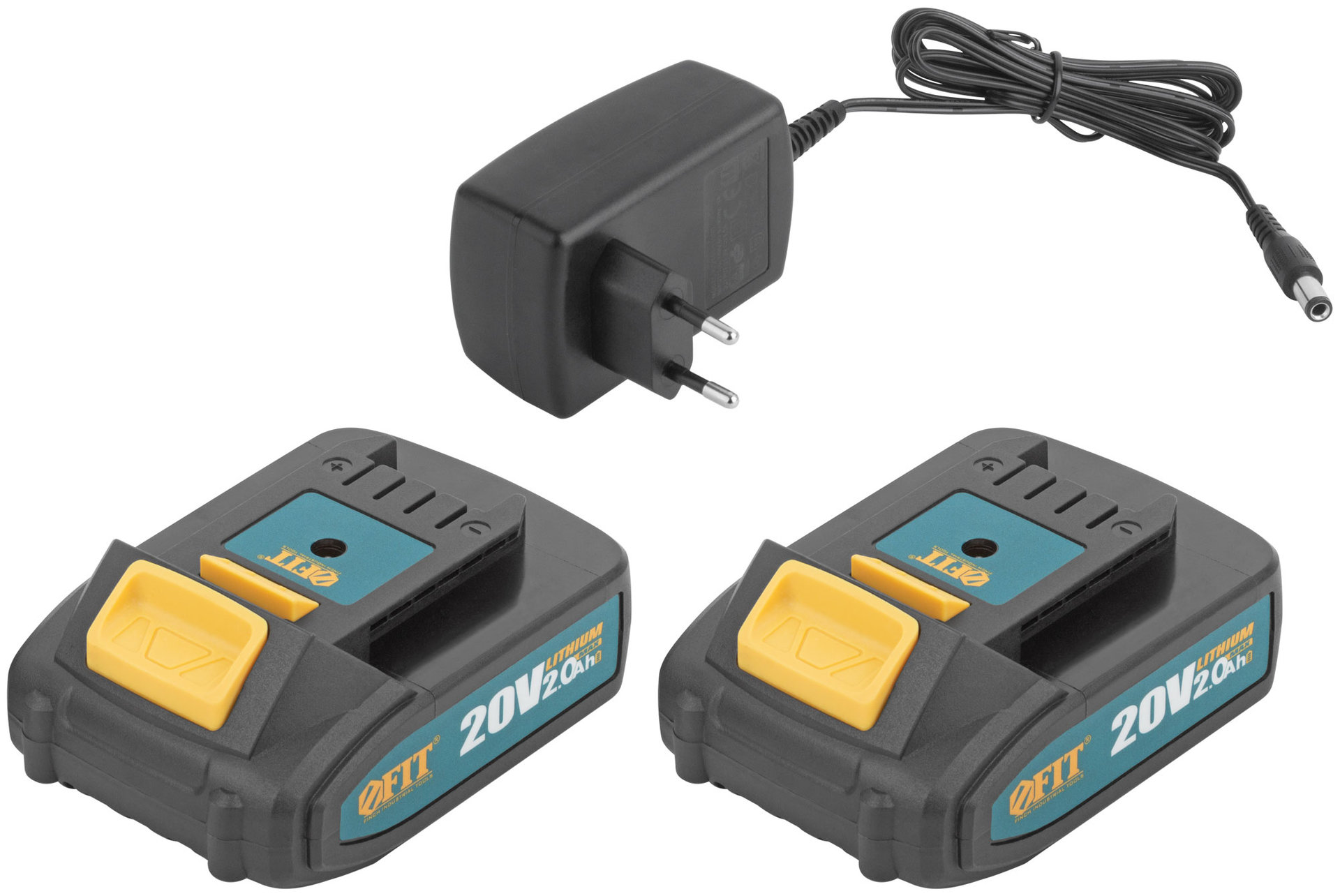 Дрель-Шуруповерт акк. 20 В; 0-400/1400 об/мин; 40 Нм; 2 (Li-Ion) 2,0 Ач; 1,25 ч.; рез. накл.; кейс (79901)