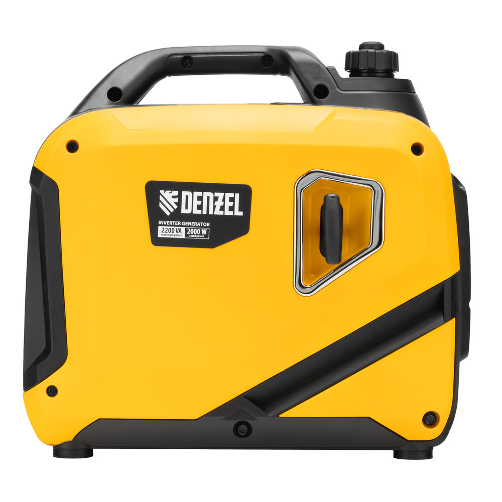 Генератор инверторный GS-2200iS, 2,2 кВт, 230 В, закрытый корпус, ручной старт DENZEL (94713)