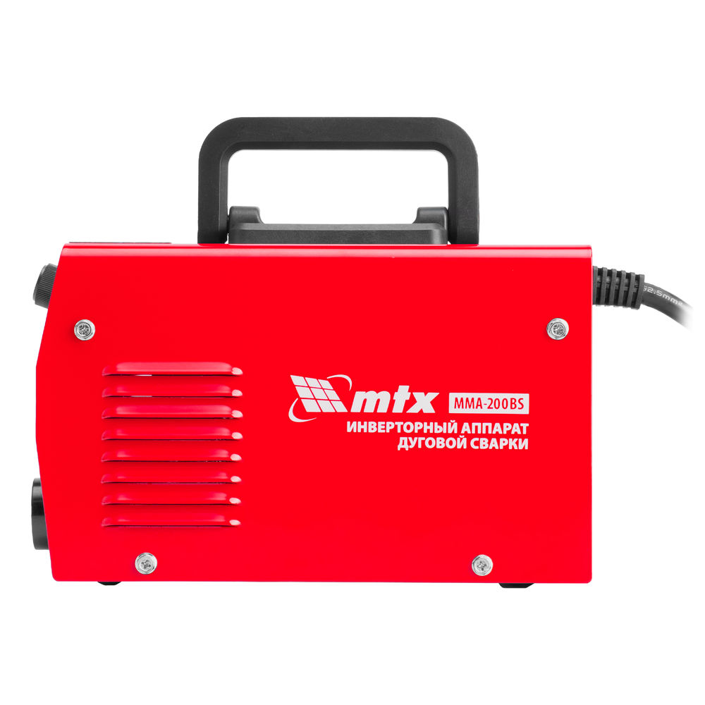 Инверторный аппарат дуговой сварки MMA-200BS, 200 А, ПВ 60% MTX (94398)