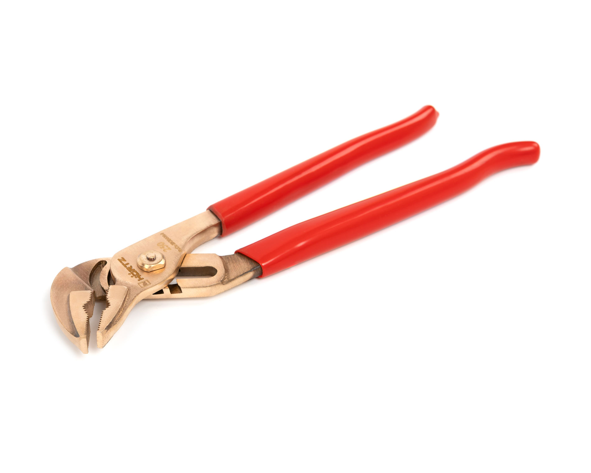 Клещи переставные универсальные 250 искробезопасные сплав BeCu 252A-1002, HORTZ