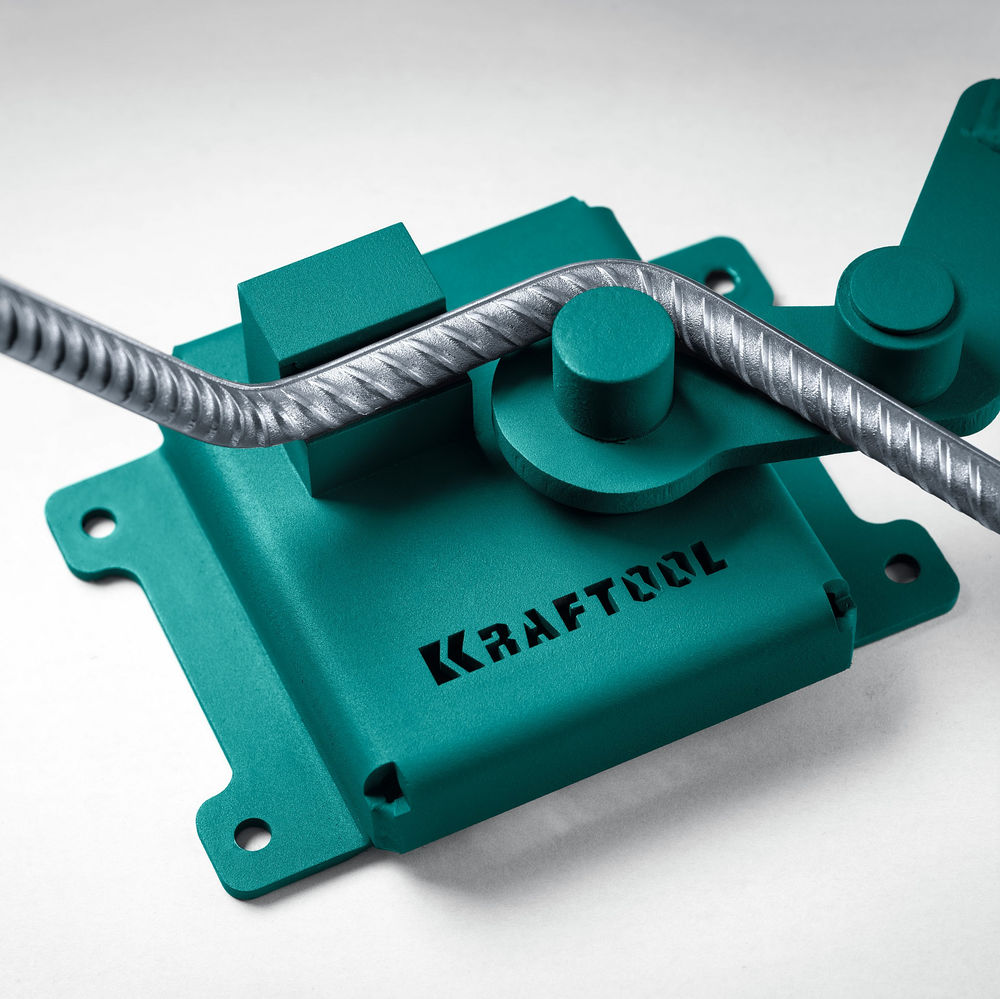 Ручной станок для гибки арматуры 20 PT, плавный гиб, на подшипнике KRAFTOOL 23300