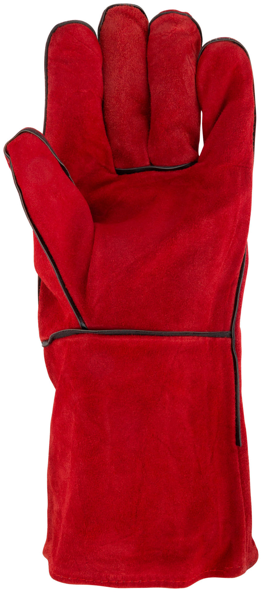 Краги спилковые удлиненные на подкладке (12455М)