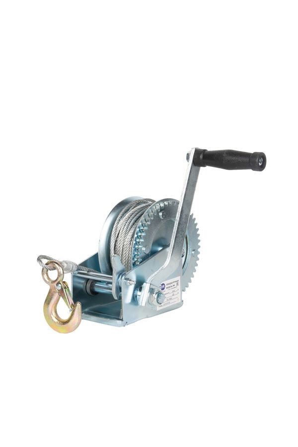 Лебедка ручная TOR ЛФ-1800 (FD) г/п 0,7 т длина троса 20 м (1006139)