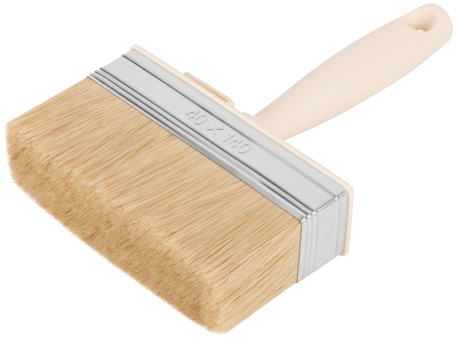 Макловица, натур. светлая щетина, пластиковый корпус мини 40 х 140 мм (01653)