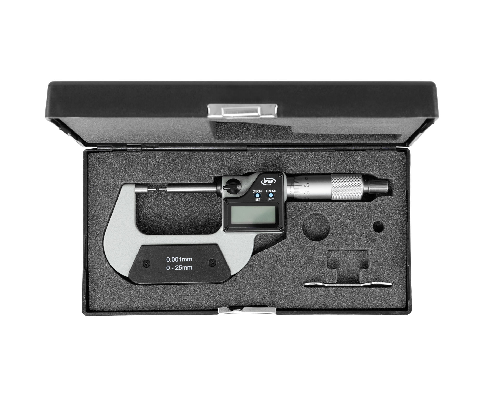 Микрометр с малыми измерительными губками МКЦ-МП-25 0.001 SHAN