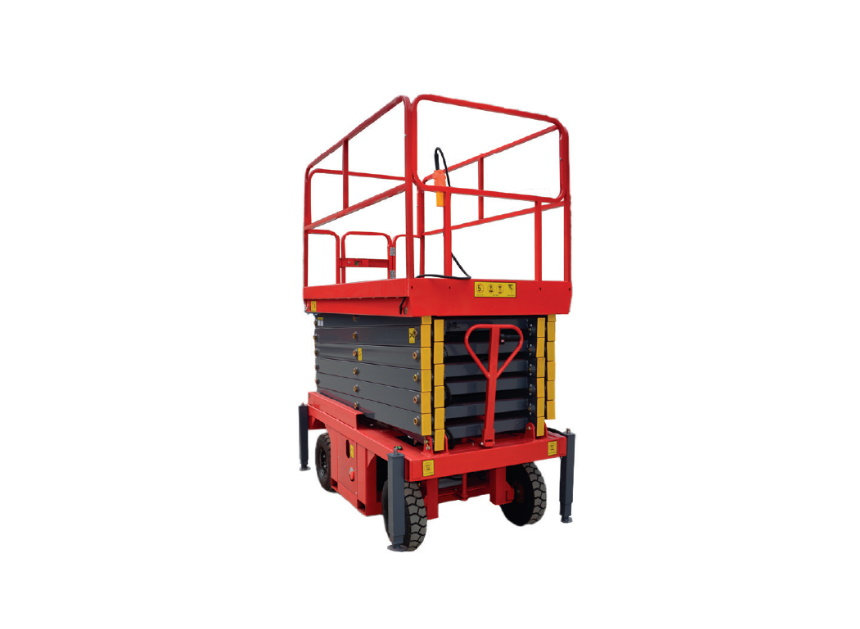 Подъемник ножничный передвижной 500 кг 14/16 м TOR SJY-0,5-14 AC 380В сетевой (G) (1049982)