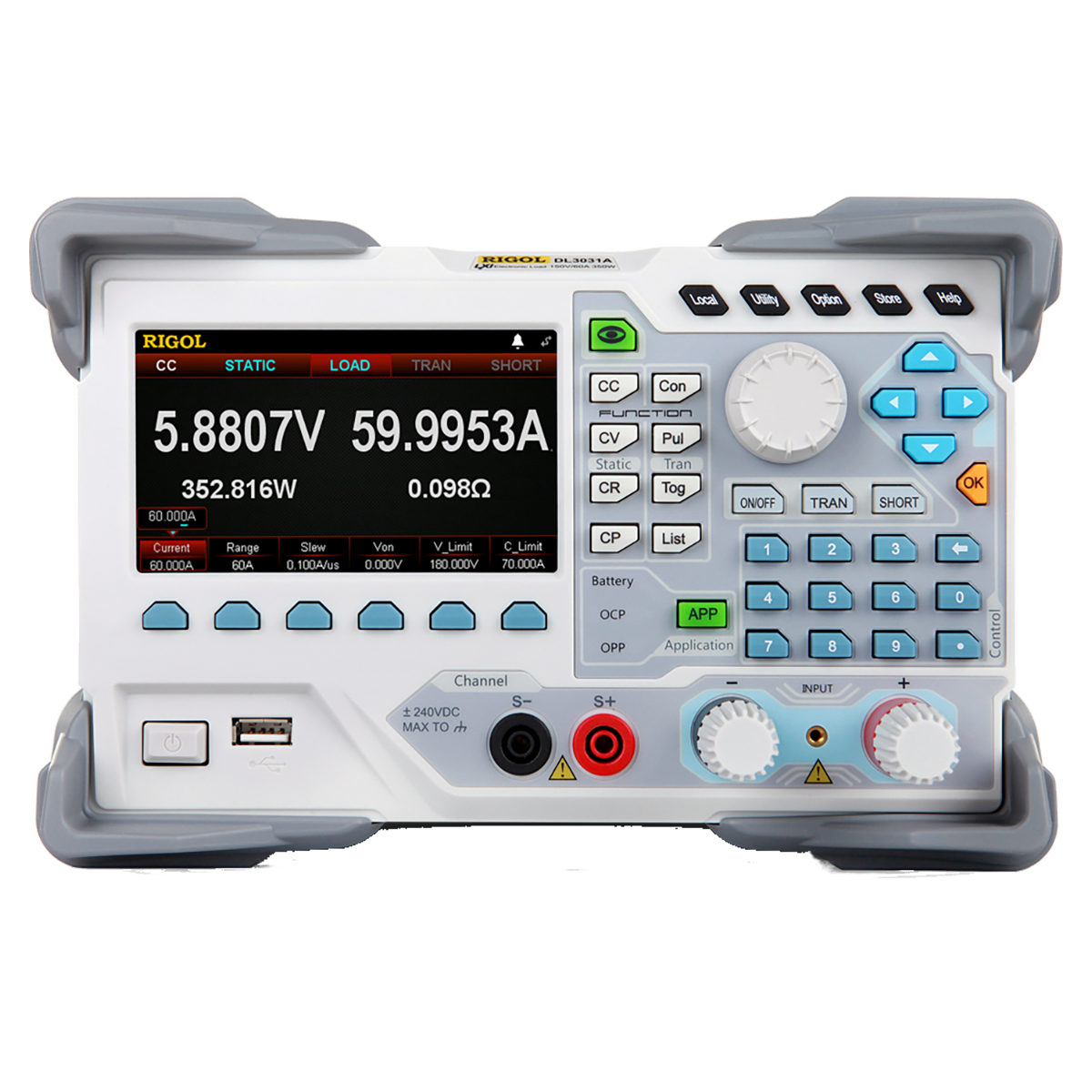 Программируемая электронная нагрузка RIGOL DL3021A