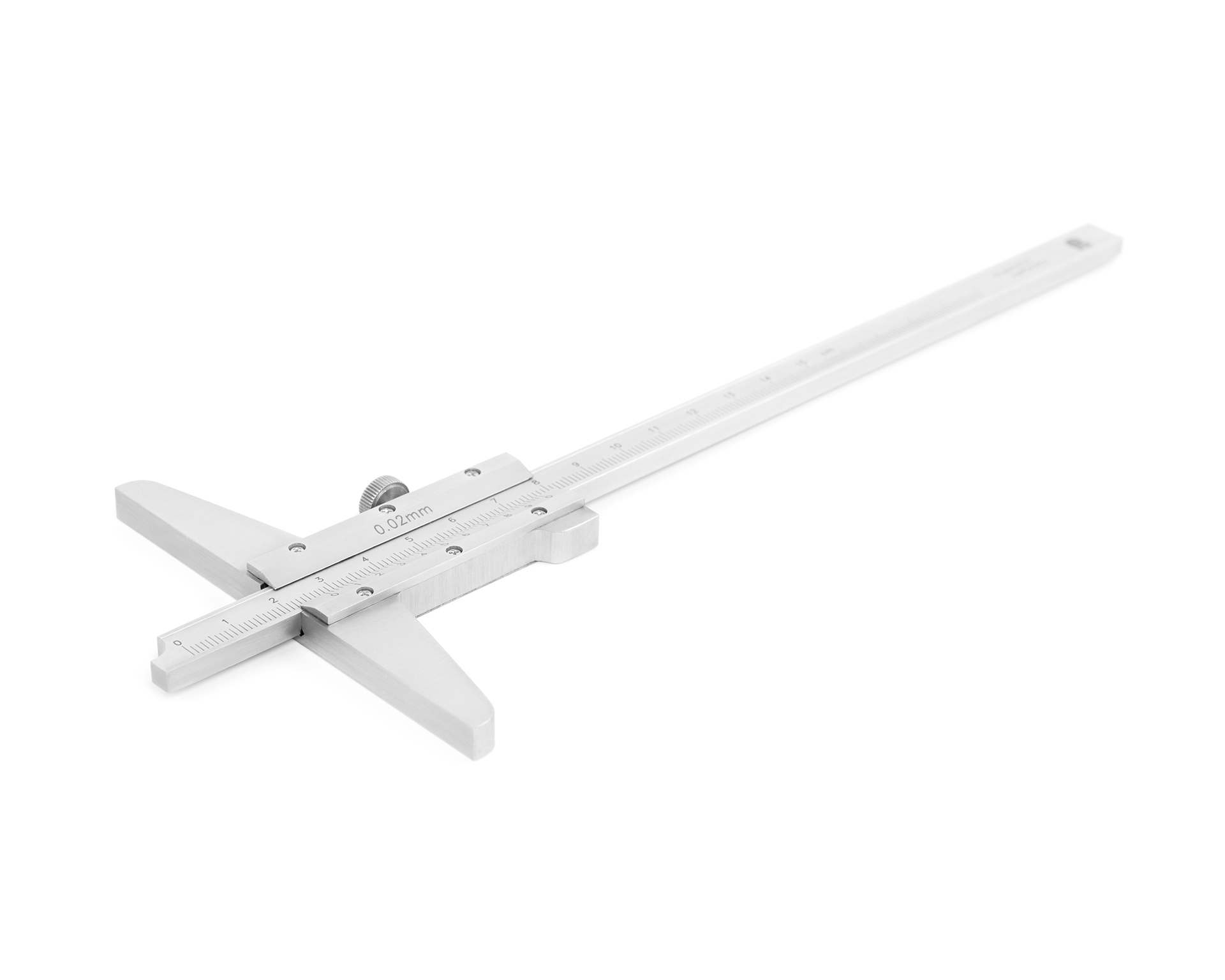 Штангенглубиномер нониусный 0-150 0,02 съемный корпус 151-100К Guanglu