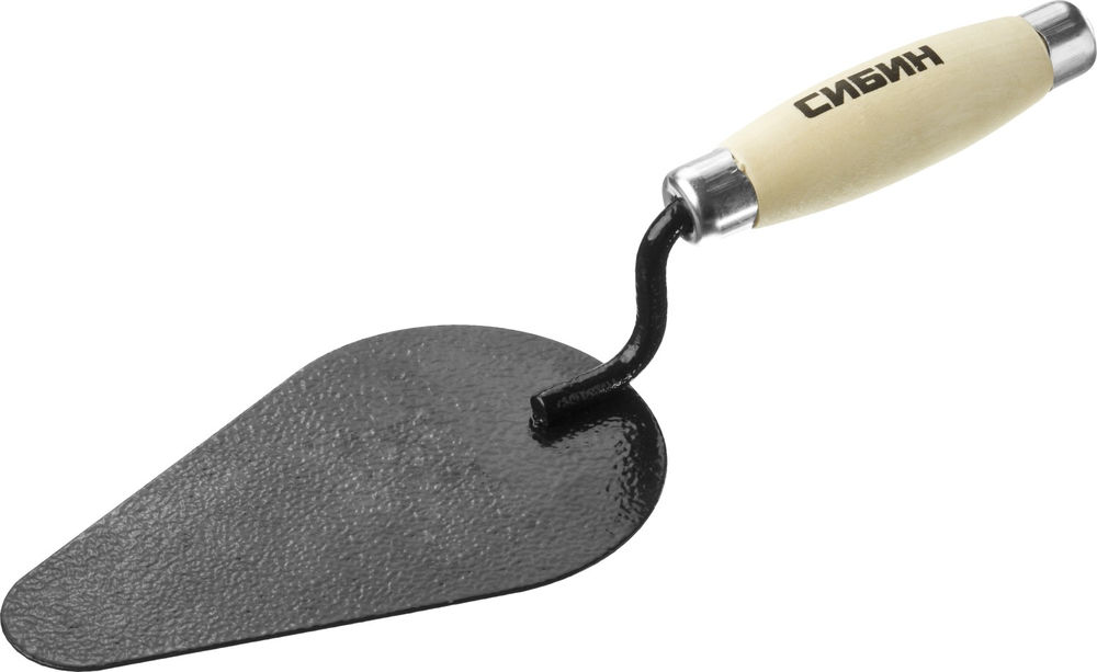 Кельма печника 170 х 105 мм, деревянная ручка СИБИН 0820-4_z01