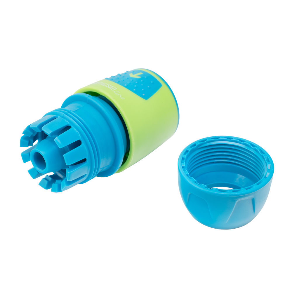 Соединитель быстросъемный для шланга 1/2-3/4, АВС-пластик Palisad Luxe (66266)