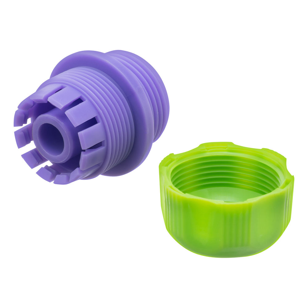 Соединитель пластмассовый, для шланга 1/2, с внешней резьбой 3/4 Palisad (66145)