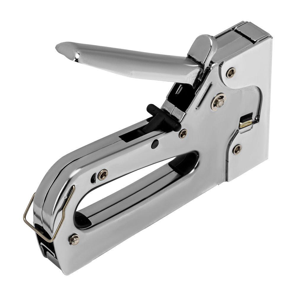 Степлер мебельный металлический регулируемый, тип скобы 53, 6-14 мм Matrix Professional (40913)