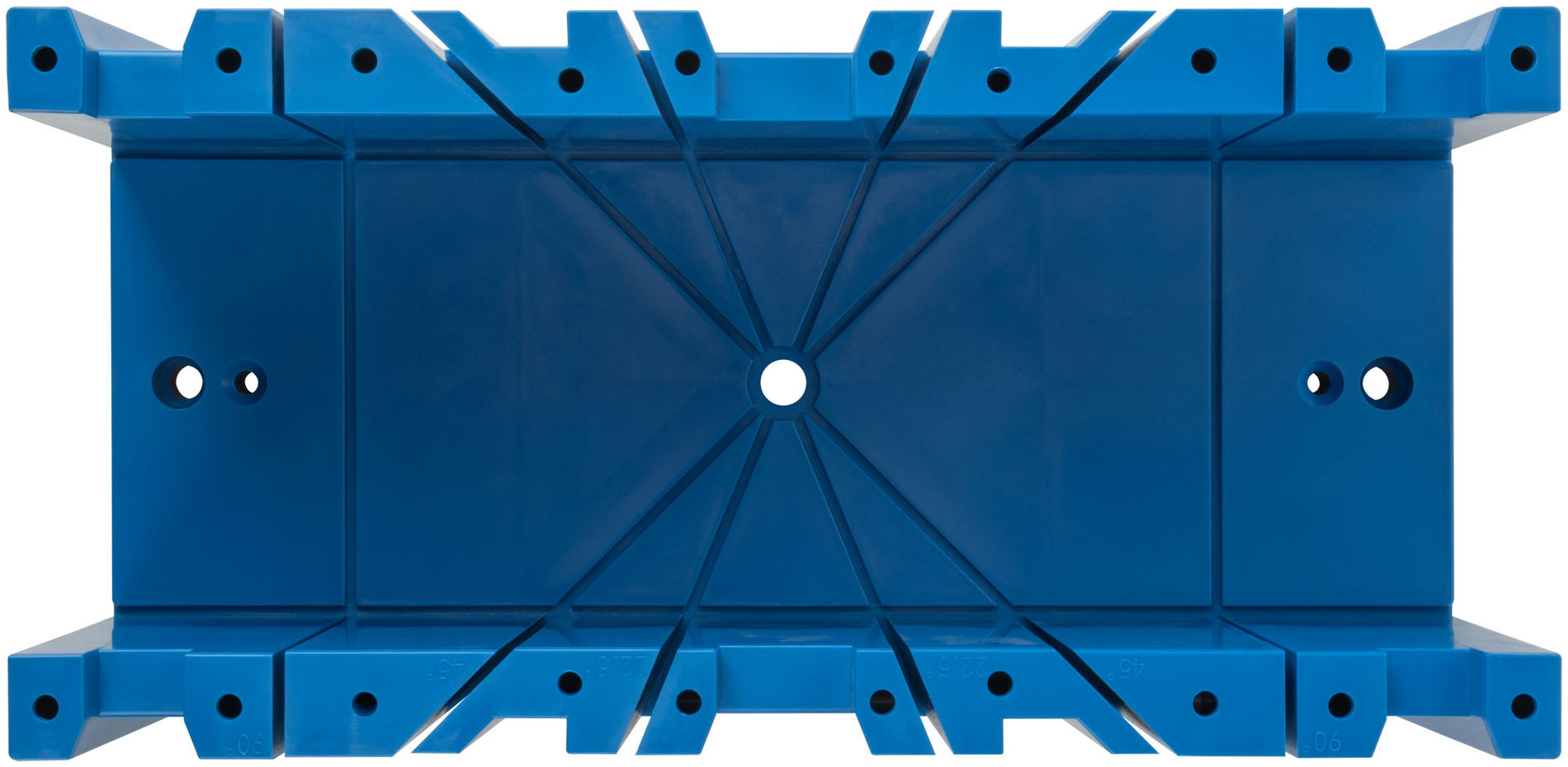 Стусло пластиковое без пилы синее 350 х 120 х 110 мм Профи (41258)