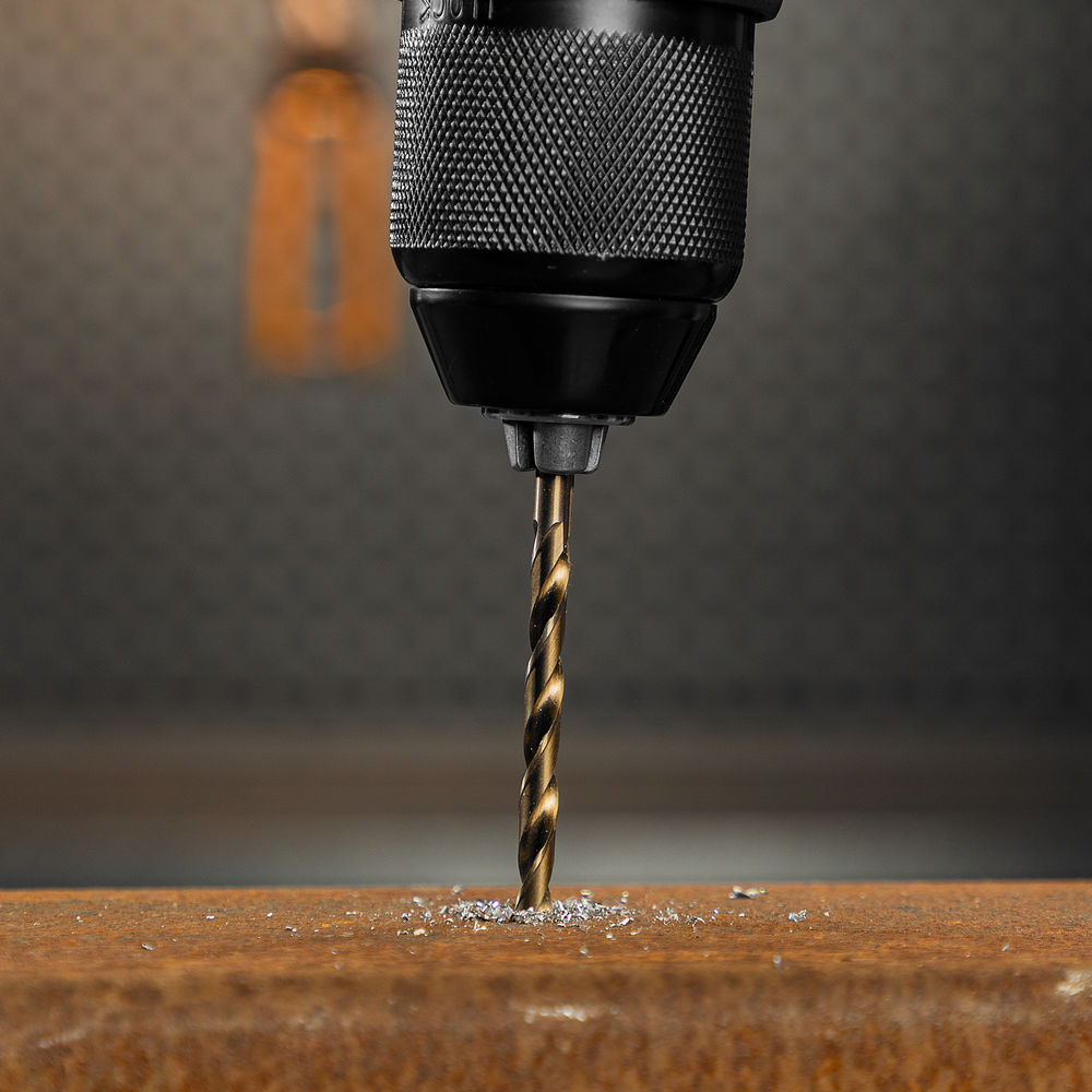 Сверло по металлу, 4,8 мм, HSS Co-8%// Denzel (71438)