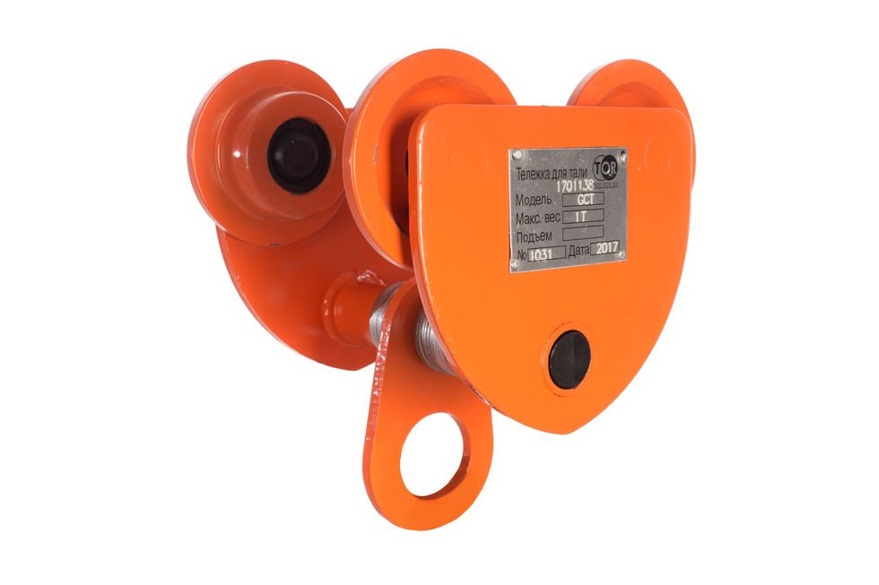 Тележка для тали TOR Тип А (GCT) 1,0 т без механизма передвижения (G) (1031)
