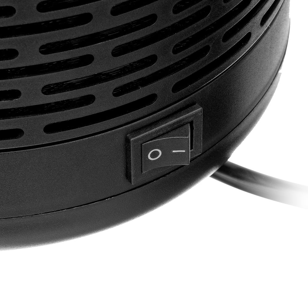 Тепловентилятор керамический DTFC-2000X, 2 кВт, wi-fi, пульт, динамик, вращение, 3 реж. Denzel (96426)