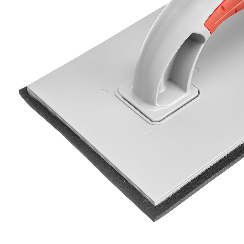 Терка пластмассовая, резиновое покрытие 4 мм, 270 x 130 мм, двухкомпонентная ручка Matrix (86808)