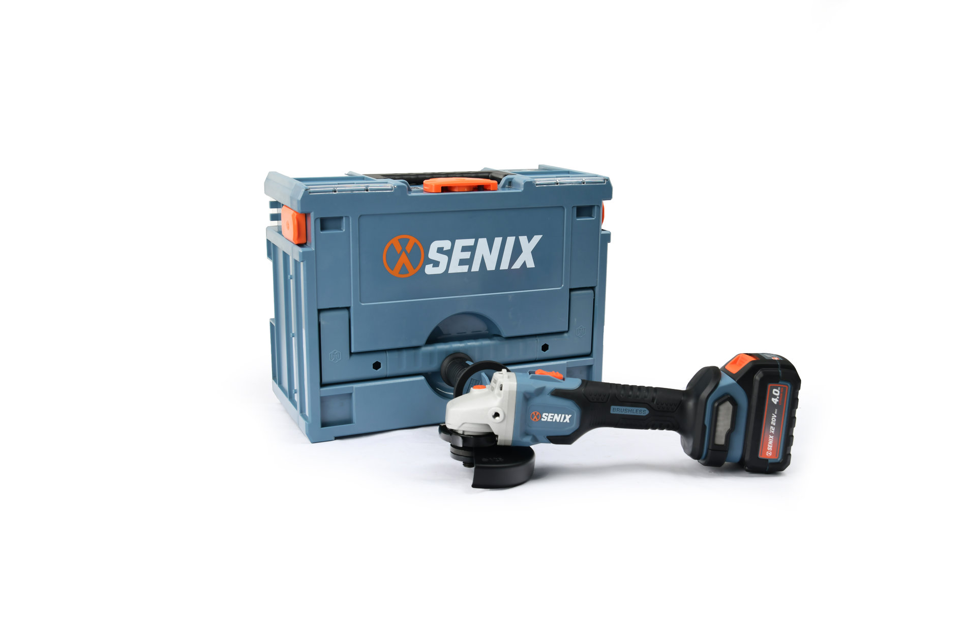 УШМ (болгарка), 125 мм, без АКБ и ЗУ X2 20В