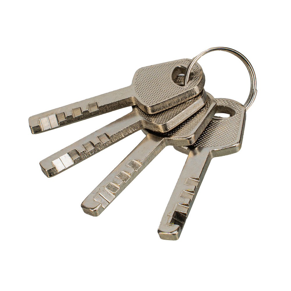 Замок навесной, хромированное покрытие 50 мм Matrix (91801)