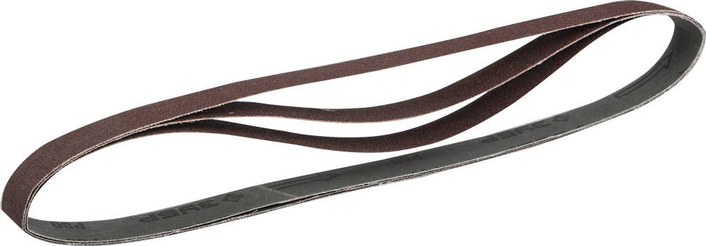 Лента шлифовальная 25?762 мм P60 для станка ЗШС-330 МАСТЕР 3 шт ЗУБР 35547-060