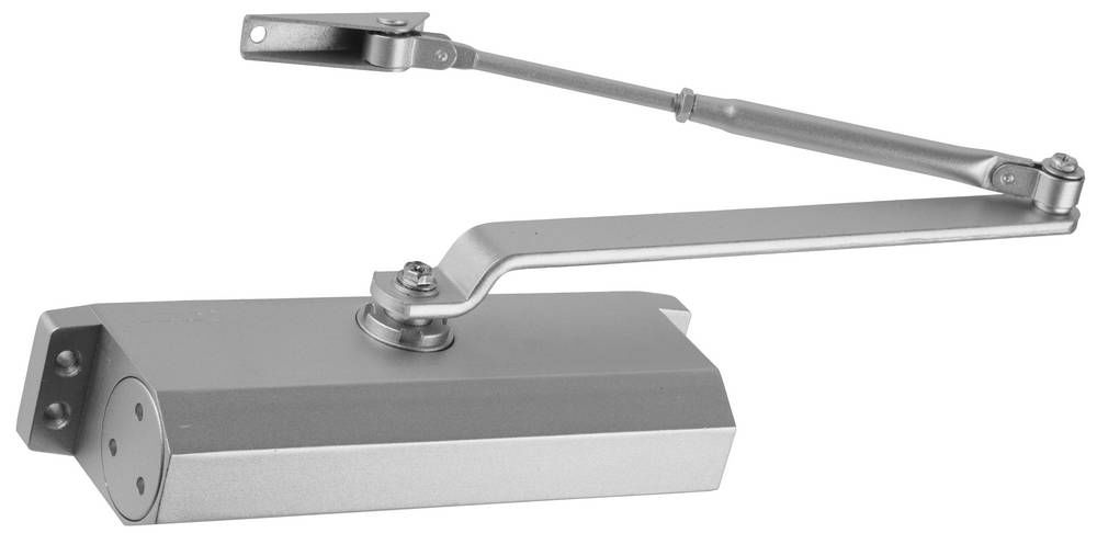 Доводчик дверной до 100 кг цвет серебро ЗУБР Профессионал 37910-100