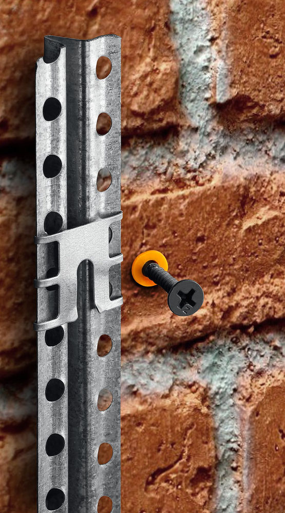 Крепление для установки маячковых профилей 50 шт ЗУБР КРЕММЕР-50 30950-50_z01