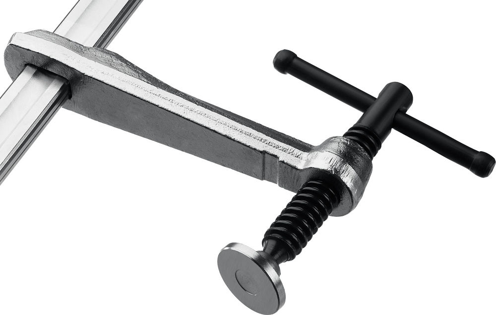 Цельнокованая струбцина КС-500/120, F, 500 х 120 мм ЗУБР Профессионал 32157-120-500