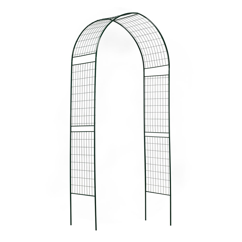 Арка садовая разборная «Сетка широкая» 2.5 х 0.5 х 1.2 м (69124)
