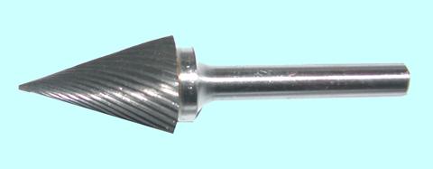 Борфреза тв.спл. конич. d16х25х6х65 31° спиральная насечка (М16 25М06) CNIC