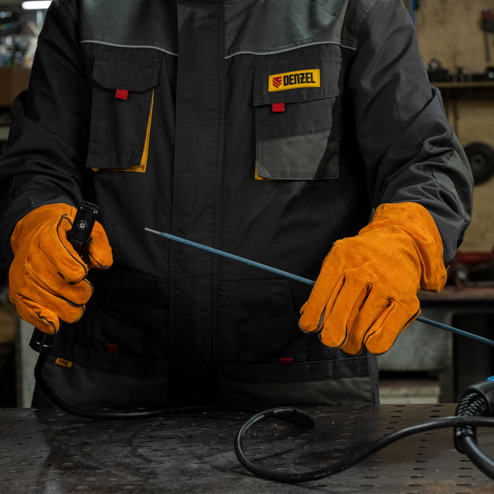 Электроды DER-3, диам. 4 мм, 1 кг, рутиловое покрытие Denzel (97512)